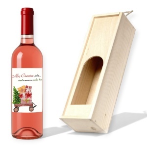 Cadou premium de Crăciun, perfect pentru Secret Santa sau prietenii care apreciază vinul bun.