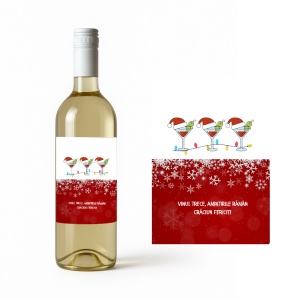 Vinul trece, amintirile rămân! Cadoul perfect pentru sărbători – un vin personalizat care aduce zâmbete la fiecare masă!