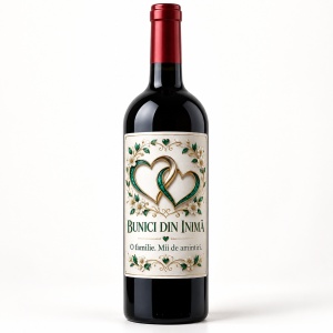 Vin personalizat pentru bunici – Bunici din inimă