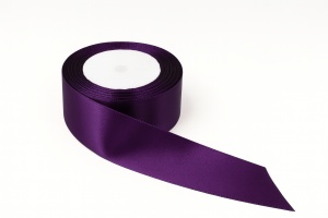 Fundiță Mov – Satin 3.8 cm, 100 cm lungime