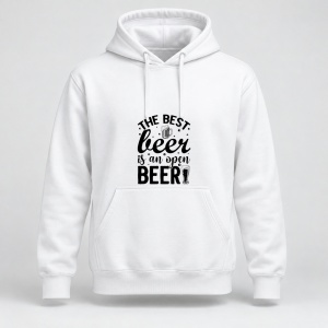 Hanorac personalizat Best beer is an open beer