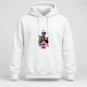 Hanorac personalizat Super mama, mom of girls