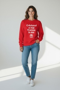 Pentru cuplurile care iubesc magia sărbătorilor – puloverul perfect!