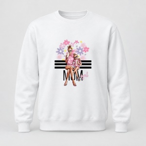Pulover personalizat Mom #girl