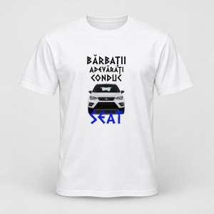 Tricou personalizat Barbatii adevarati conduc seat