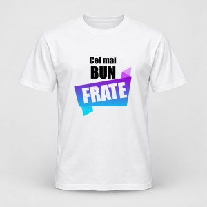 Tricou personalizat Cel mai bun frate, model albastru inchis