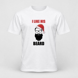 Tricou personalizat I like his beard