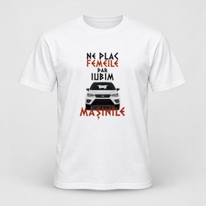 Tricou personalizat Ne plac femeile dar iubim masinile, seat