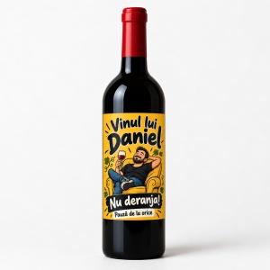 Vin personalizat – Nu deranja! – Pauză de la orice