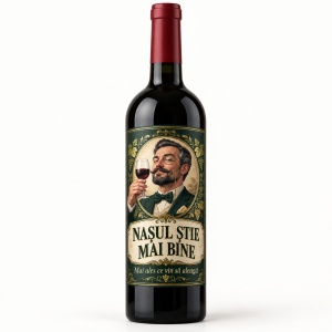 Vin personalizat pentru naș – Nașul știe mai bine