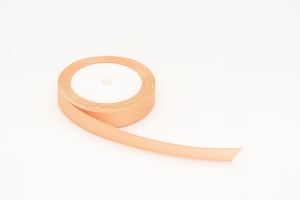 Fundiță Somon – Satin 1 cm, 100 cm lungime