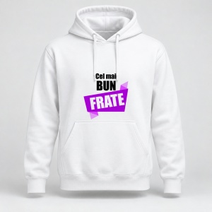 Hanorac personalizat Cel mai bun frate, model mov