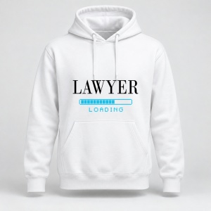 Hanorac personalizat Lawyer loading man