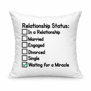 Pernă personalizată Relationship status