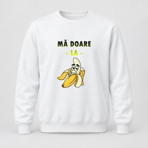 Pulover personalizat Ma doare la banana