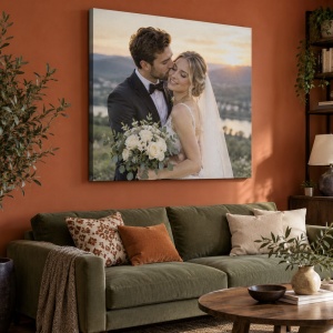 Tablou canvas personalizat cu fotografia de cuplu
