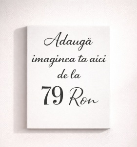 Tablou canvas personalizat cu fotografia ta – de la 79 RON