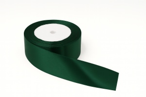 Fundiță Verde Închis – Satin 3.8 cm, 100 cm lungime