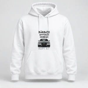 Hanorac personalizat Barbatii adevarati conduc audi a7