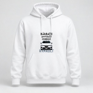 Hanorac personalizat Barbatii adevarati conduc renault