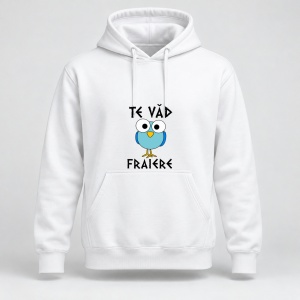 Hanorac personalizat Te vad fraiere