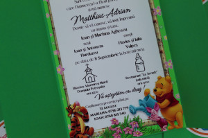 Invitație botez cu ursulețul Winnie - Img 3