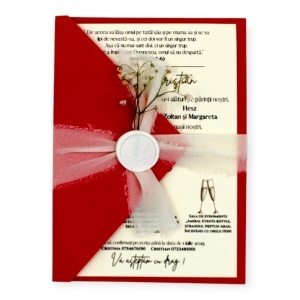 invitatie-rosie-cu-sigiliu-si-flori-delicate