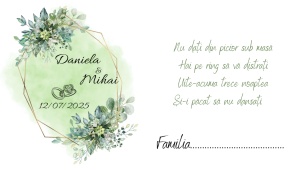 Model elegant cu siluete florale și accente - Img 2
