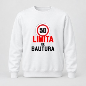 Pulover personalizat 50 limita de bautura