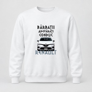 Pulover personalizat Barbatii adevarati conduc renault