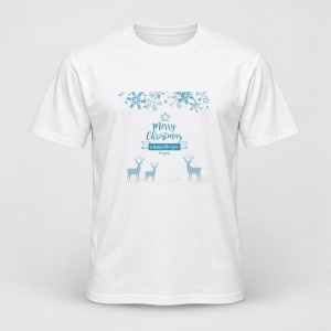 Tricou personalizat Merry christmas & happy new year to you