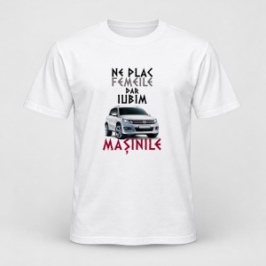 Tricou personalizat Ne plac femeile dar iubim masinile, vw tiguan