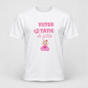 Tricou personalizat Viitor tatic de fetita