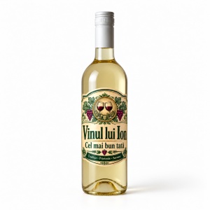 Vin alb personalizat – Cel mai bun tată
