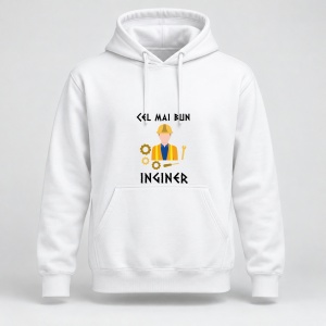 Hanorac personalizat Cel mai bun inginer