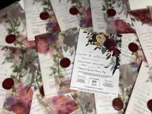 Invitație nuntă cu sigiliu i - Img 1