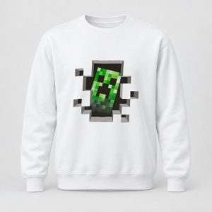 Pulover personalizat Creeper minecraft