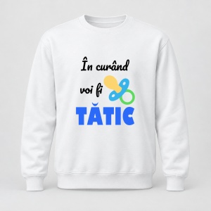 Pulover personalizat In curand voi fi tatic