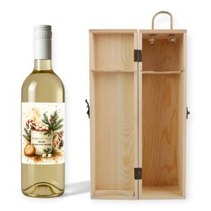 Cadoul preferat de sărbători: vin personalizat, mesaj funny și ambalaj premium. Secret Santa