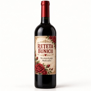 Vin personalizat pentru bunică – Rețeta bunicii