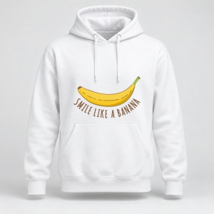 Hanorac personalizat Smile like a banana