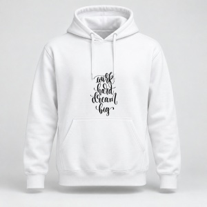 Hanorac personalizat Work hard dream big hand lettering inscription motivation inspiration positive quote 88791 8476