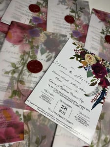 Invitație nuntă cu sigiliu i - Img 2