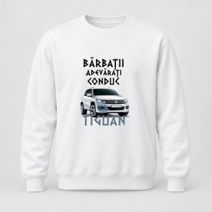 Pulover personalizat Barbatii adevarati conduc tiguan