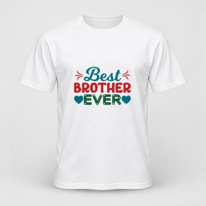 Tricou personalizat Best Brother Ever hearts