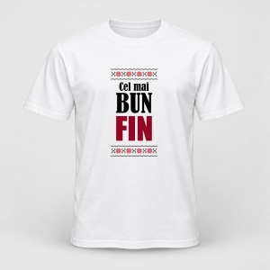 Tricou personalizat Cel mai bun fin, motive traditionale