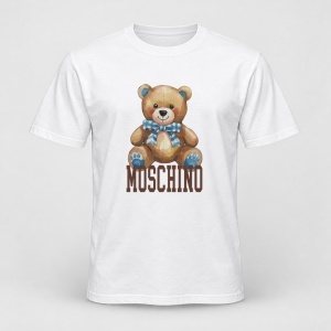 Tricou personalizat Moschino teddy 1
