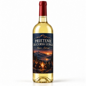 Vin alb personalizat – Prietenie de cursă lungă