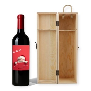 Crăciun fericit! Sticlă personalizată perfectă pentru un cadou memorabil!