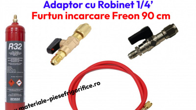 Kit complet de încărcare freon R32 pentru aparatele de aer condiționat